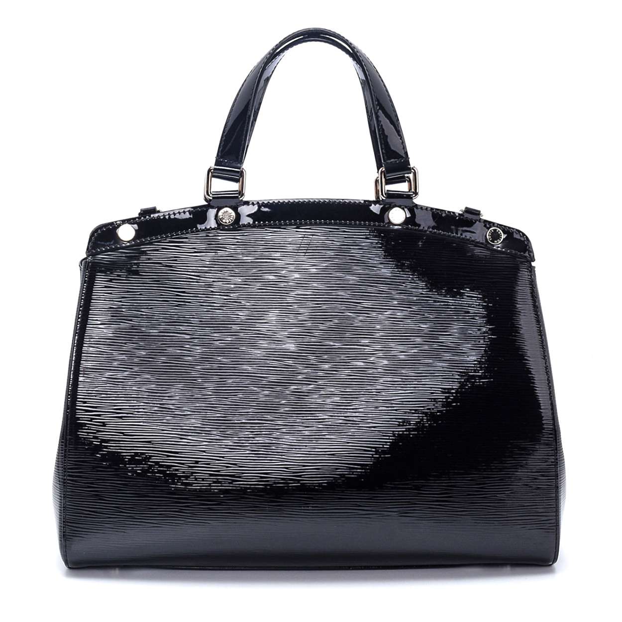 Louis Vuitton - Black Epi Electric Leather Brea GM Tote Bag